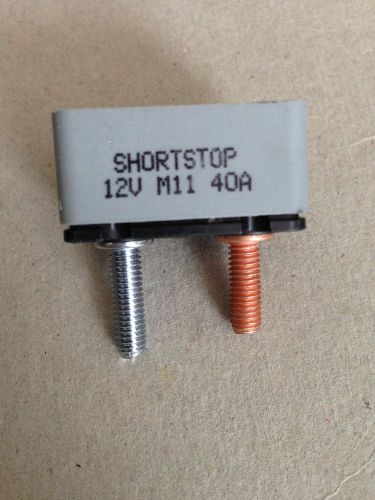 *new* shortstop 12v m11 40a  reset circuit breaker rv trailerlap truck