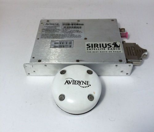 Avidyne sirius satellite radio receiver   and antenna