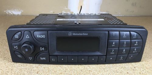 01-04 mercedes benz oem w203 radio stereo cassette player c240 c320 c230 c32