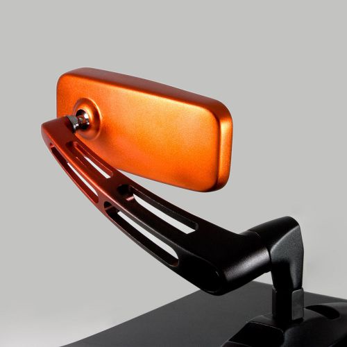 Mirror sand blast orange dual color slotted arm for h-d ultra limited low flhtkl