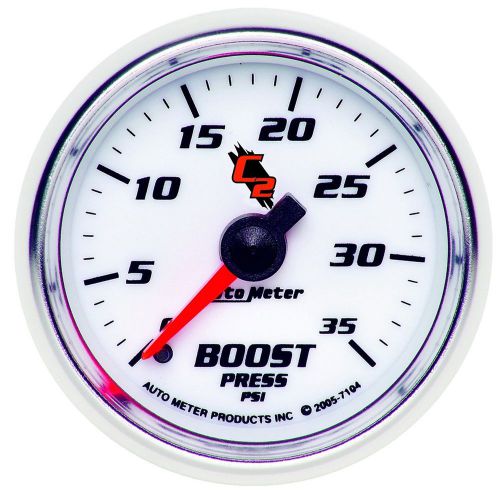 Auto meter 7104 c2; mechanical boost gauge