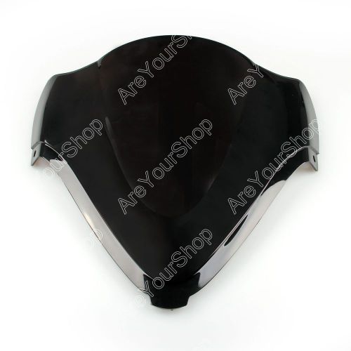 Windshield windscreen double bubble for suzuki gsxr1300 hayabusa 2008-2015 black