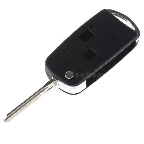 Flip remote key shell for toyota camry rav4 switchblade flip fob 2 button m05g