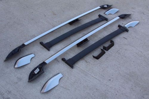 02-04 ford explorer mountaineer aluminum roof rack luggage cross side rails set