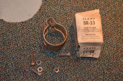 Vintage br33 chrysler &amp; desoto muffler clamp