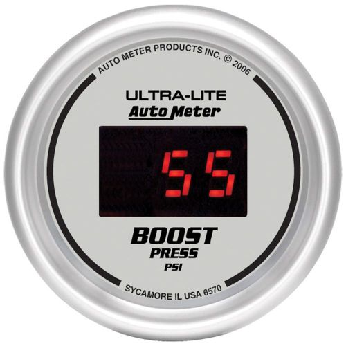 Auto meter 6570 ultra-lite; digital boost gauge