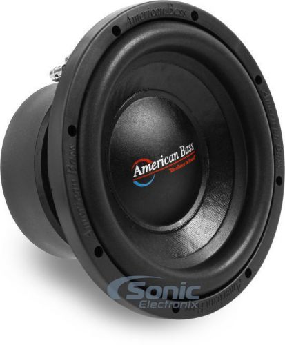 New! american bass xd1022 900w 10&#034; xd series dual 2-ohm car subwoofer