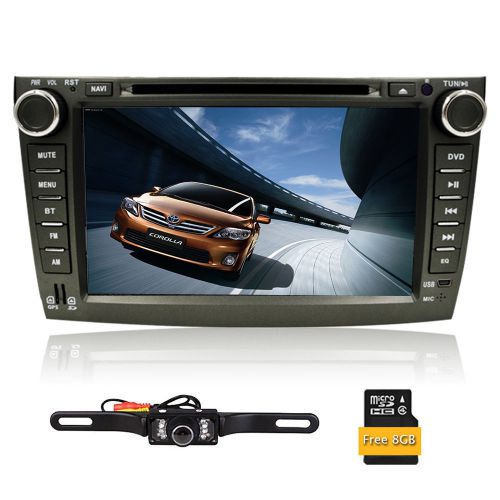 Camera+car dvd cd player gps navi dash stereo radio head unit for toyota corolla