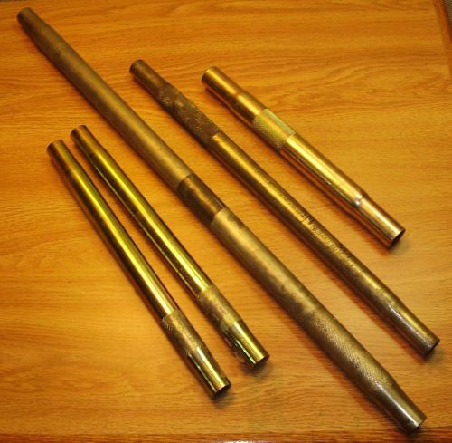 (5) swedge tubes 5/8&#034; &amp; 3/4&#034; sprint car late model modified afco radius rod