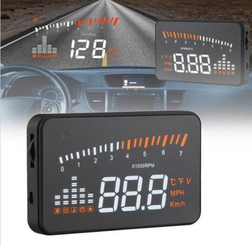 Head up display 3&#034; hud to suit renault obd2 port windshield display