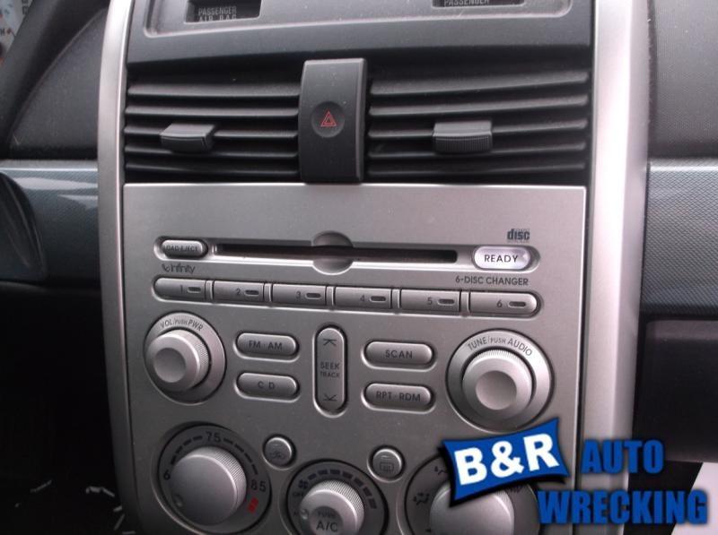 Radio/stereo for 04 05 galant ~ recvr am-fm-cd w/infinity 6 cd