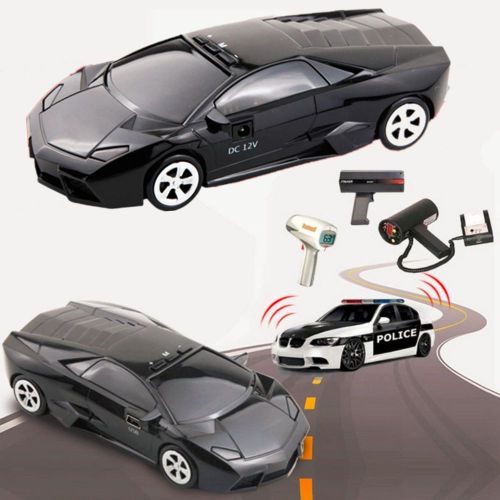 360° full-band scanning radar detector russian&amp;english version lamborghini shape