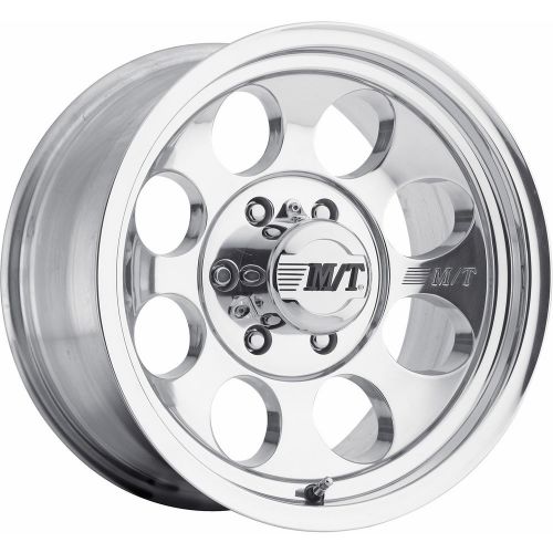 17x9 polished mickey thompson classic iii 6x5.5 -12 wheels ct404 35 tires