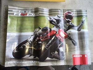 Ducati hypermotard poster believe the hype 19&#034; x 13&#034;