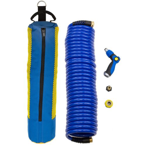 Hosecoil storage system w/40&#039; hose &amp; wn810u nozzle mfg# hs4001bc