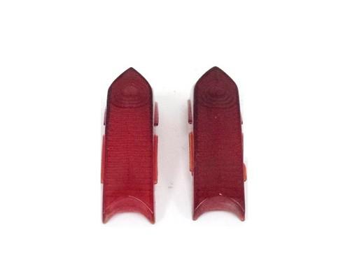 1949 1950 mercury tail lamp lens pair