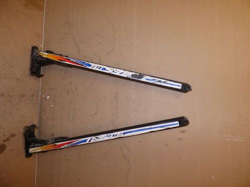 1996 96 polaris ultra trailing arm left right pair of 2 black suspenstion 94-98