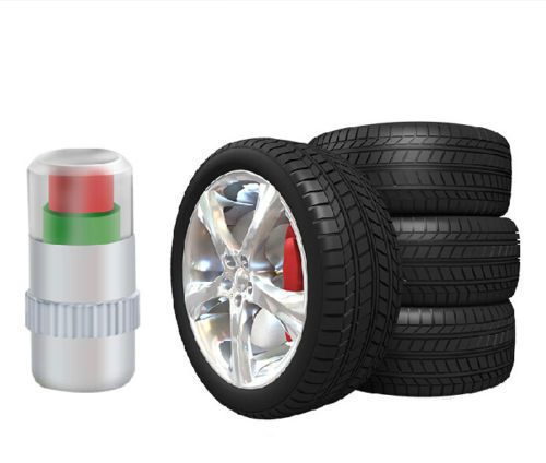 New 4pcs valve stem car auto tire pressure indicator alert