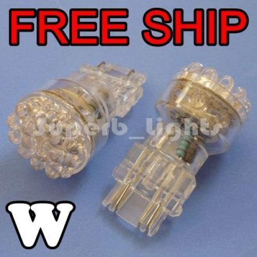 2x 3157 3156 3057 white 24-led turn  brake light bulb