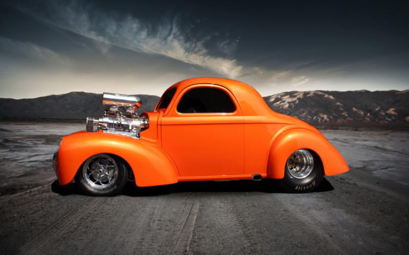 Willys 1400hp 41 coupe hd poster hot rod print multiple sizes available...new