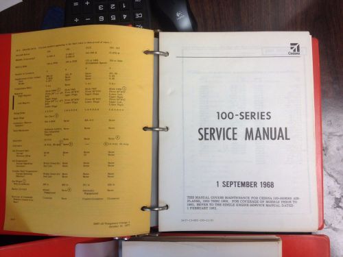 C-100 series maintenance manual