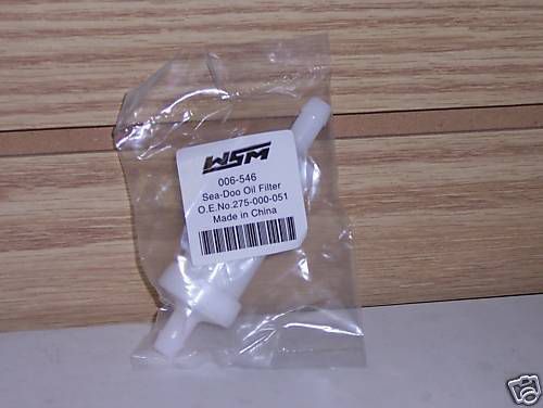 Wsm in line oil filter 2-stroke sea-doo pwc nib