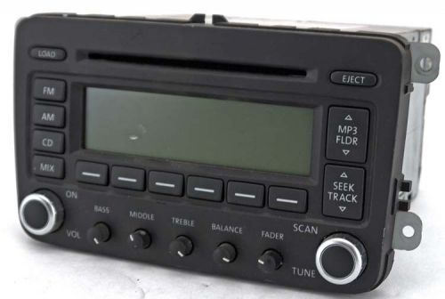 Vw volkswagon cq-ev1462lc premium-7 6-disc cd/radio control unit