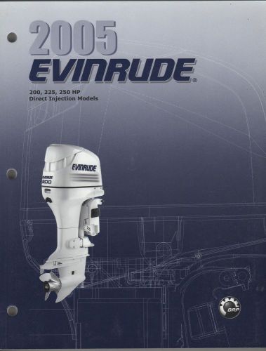 2005 evinrude outboard 220,225,250hp service manual p/n 5005978 (103)