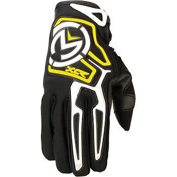 Moose racing xcr youth gloves  black/yellow/white