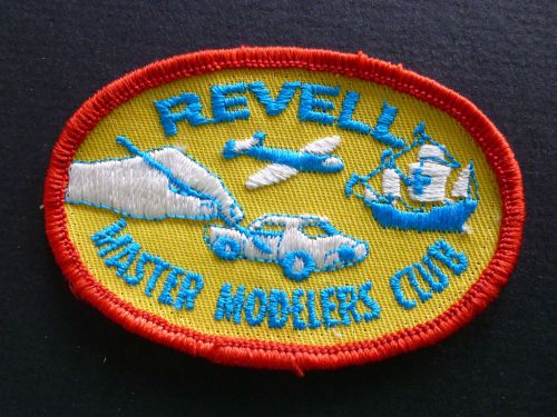 Revell model kit club logo patch embroidered old beautiful original vintage used