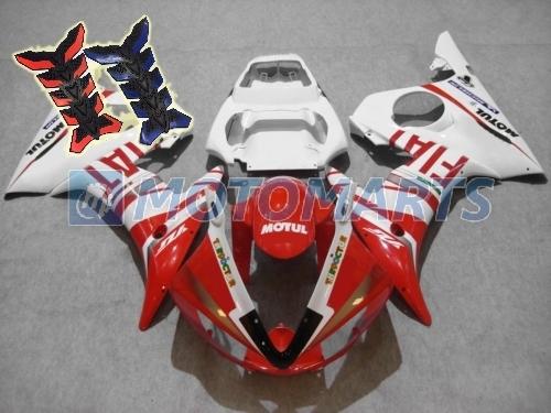 Free tank pad! injection fairing kit bodywork for yamaha yzf 600 r6 2003 ad