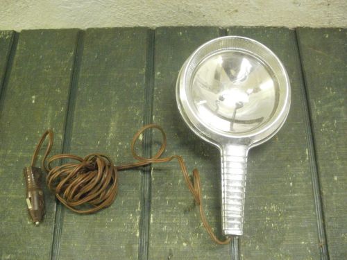 Vintage gm chevy pontiac westinghouse w spotlight trouble light lamp chrome 12v