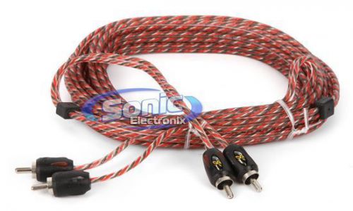 New! stinger si4217 17 ft. of 2-channel 4000 series rca audio interconnect cable