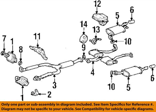 Lexus toyota oem 98-00 sc400 4.0l-v8 exhaust-bracket right 1750846040