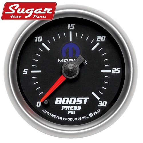 Auto meter 880020 mopar; electric boost gauge