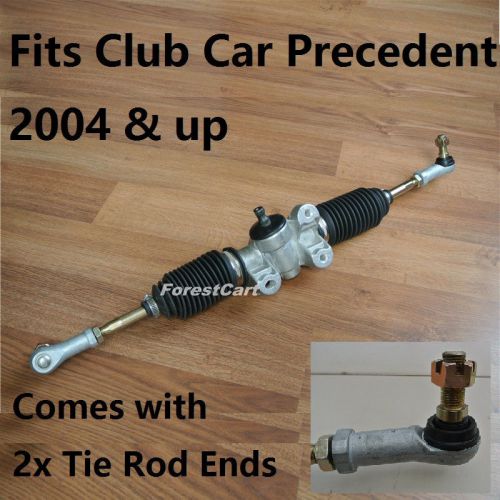 Club car precedent steering gear box assembly with two tie rod ends 102288601