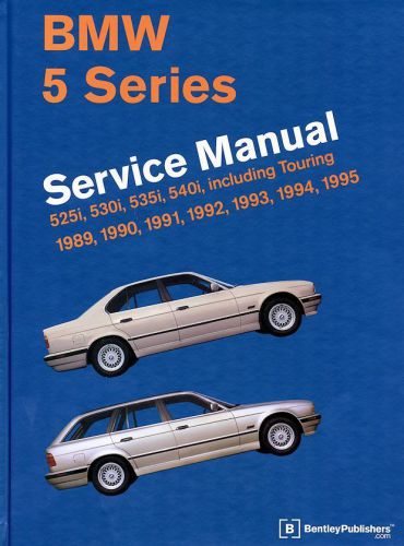 Bmw 5 series (e34) service manual (525i, 530i, 535i, 540i): 1989-1995