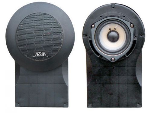 Pair new plmr66b 5&#039;&#039; high quality 500 watts black waterproof marine speakers