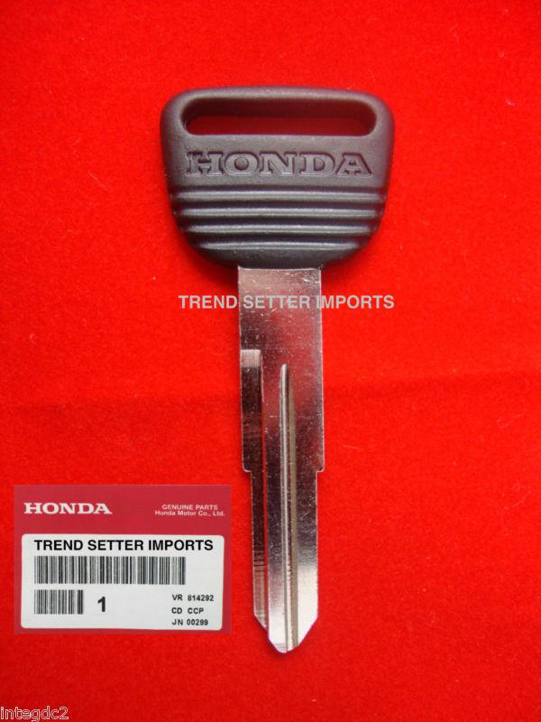 Uncut key blank genuine jdm honda acura oem integra dc2 da gsr ls gs rs