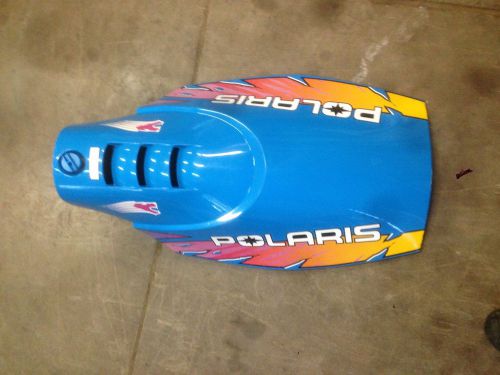 Polaris 1996 sl700 front storage hood cover blue 5431324-217 #2