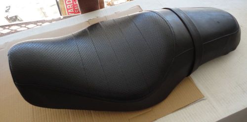 Harley davidson sportster motorcycle seat rdw-92/61-0067 2-seater usa made nice!