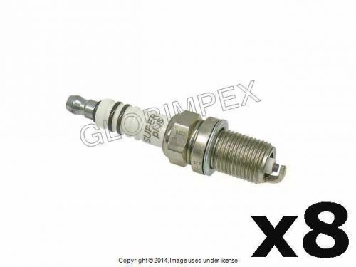 Mercedes 8cyl spark plugs bosch oem fr-8-dc+ new (8) + 1 year warrnaty