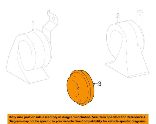 Lexus toyota oem 07-11 gs450h anti-theft-horn 8656030010