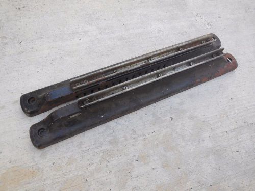 Porsche 356 b / c seat mounting brackets with rails