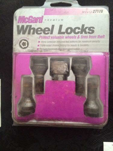 Bmw mcgard wheels locks