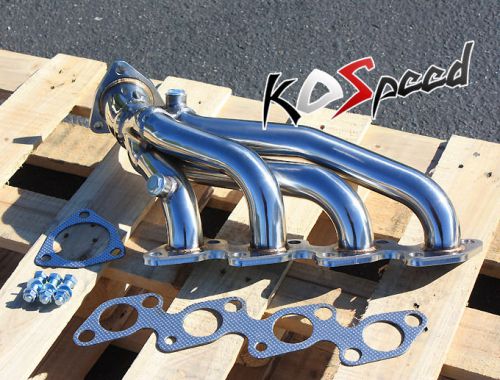 Stainless steel exhaust header/manifold for 95-98 240sx s14 silvia ka24de ka