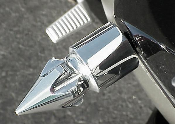 2000-2005 suzuki gsxr 600 750 ultimate chrome fairing spikes