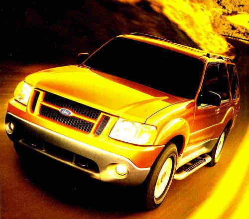 2001 ford explorer sport 2-door brochure-explorer sport