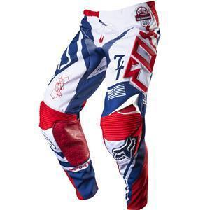 New fox mxon intake pants red white and blue ryan dungy replica