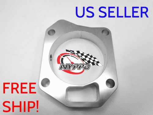 Nyppd throttle body spacer: honda civic si 2006-2011 [clear anodized]